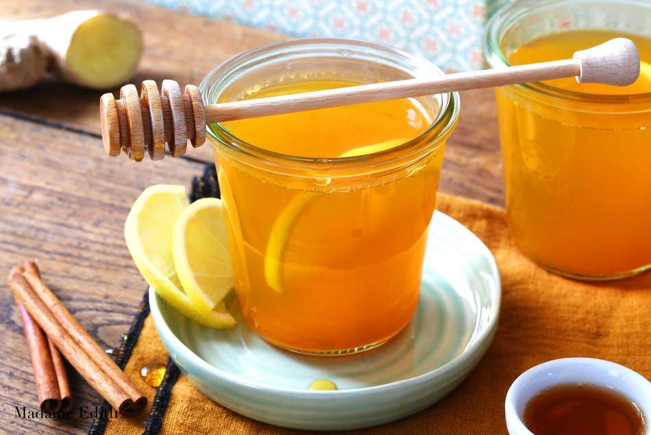 Herbata z miodem i cytryną puzzle online