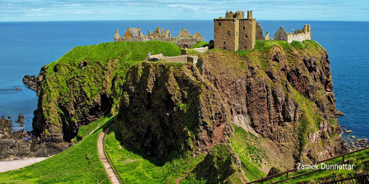 Zamek w Szkocji. puzzle online
