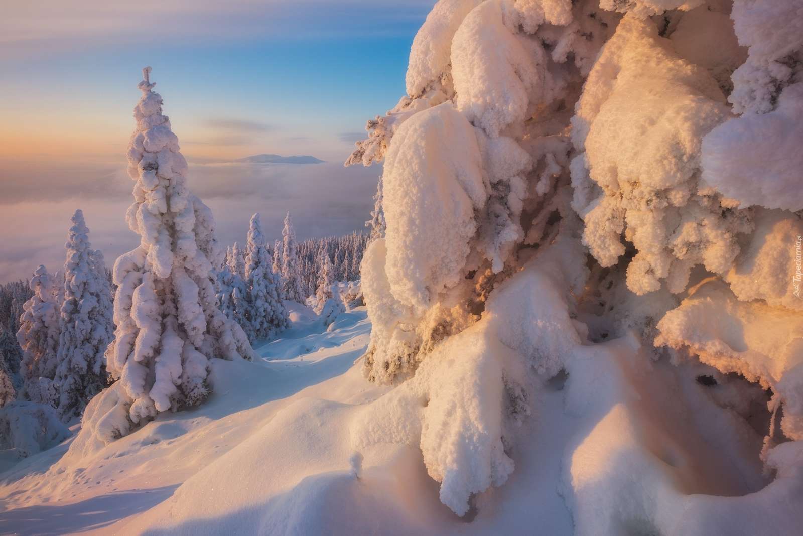 Zima na Uralu. puzzle online
