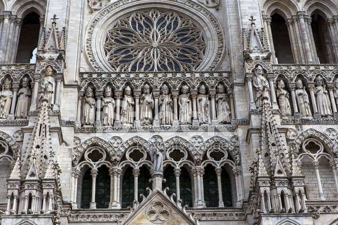 Katedra w Amiens puzzle online