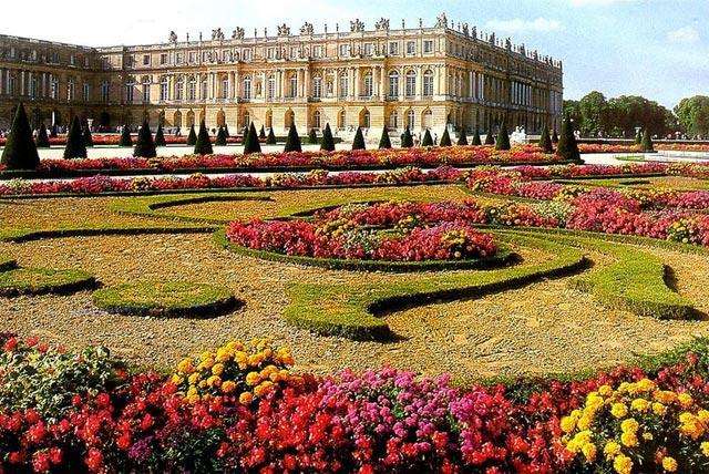 Grădinile Versailles. puzzle