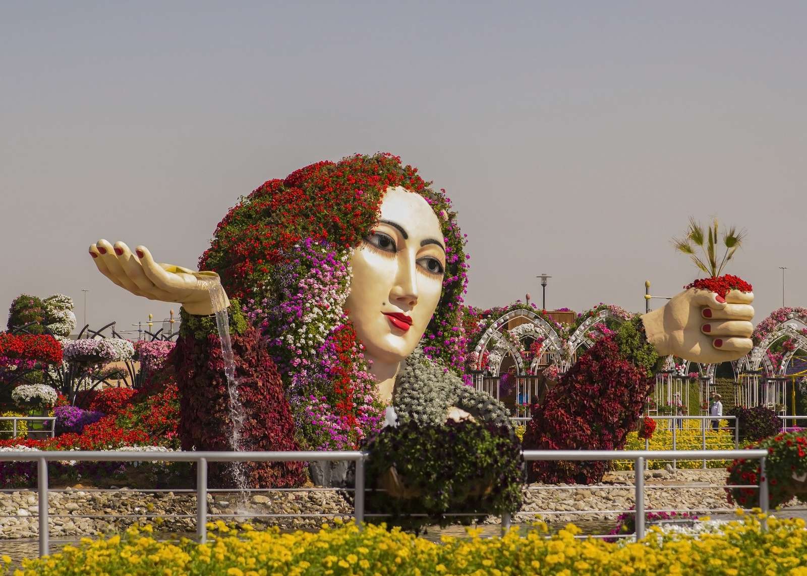 Dubaj-kwiatowa piękność puzzle online