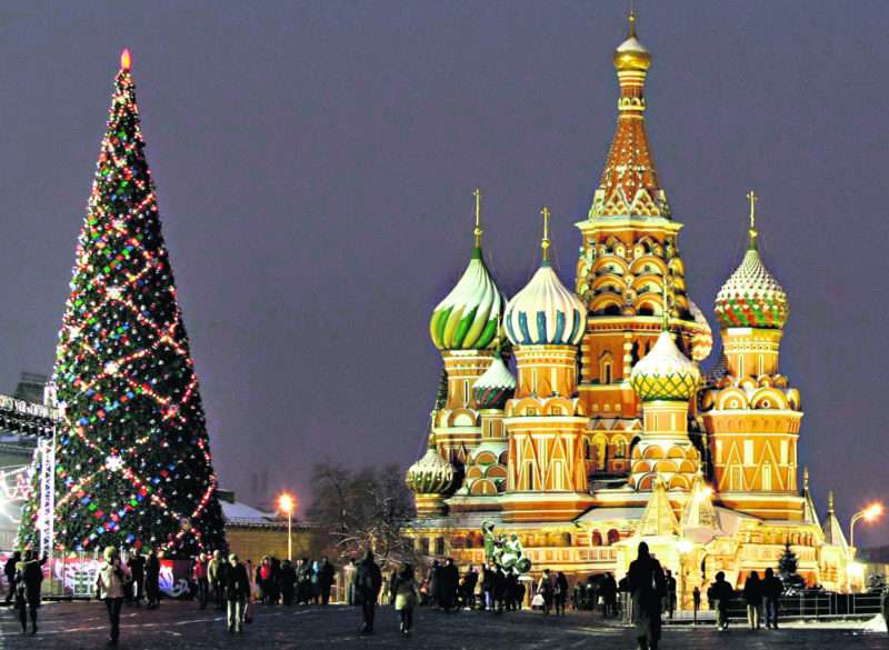Święta w Rosji. puzzle online