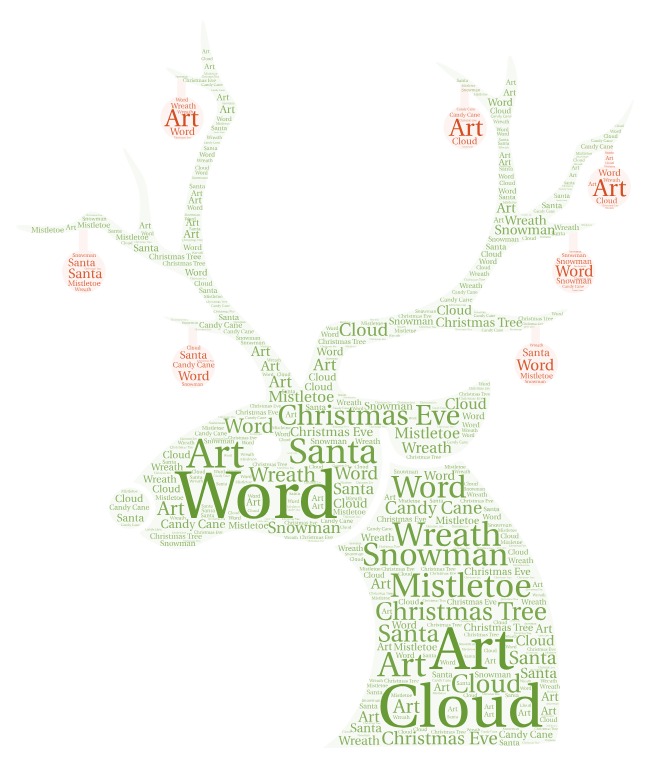 christmas words puzzle online