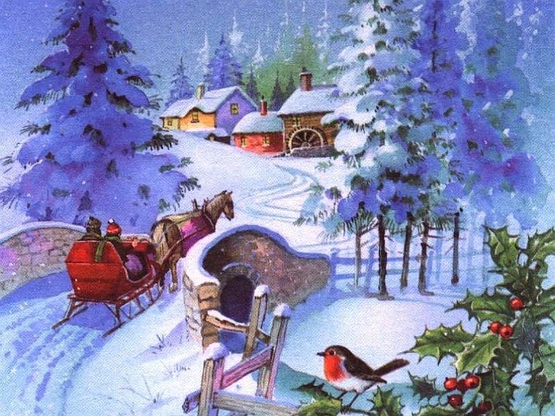 Travel by sleigh jigsaw puzzle
