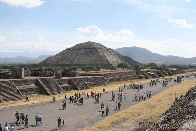 Meksyk-Piramida Słońca puzzle online