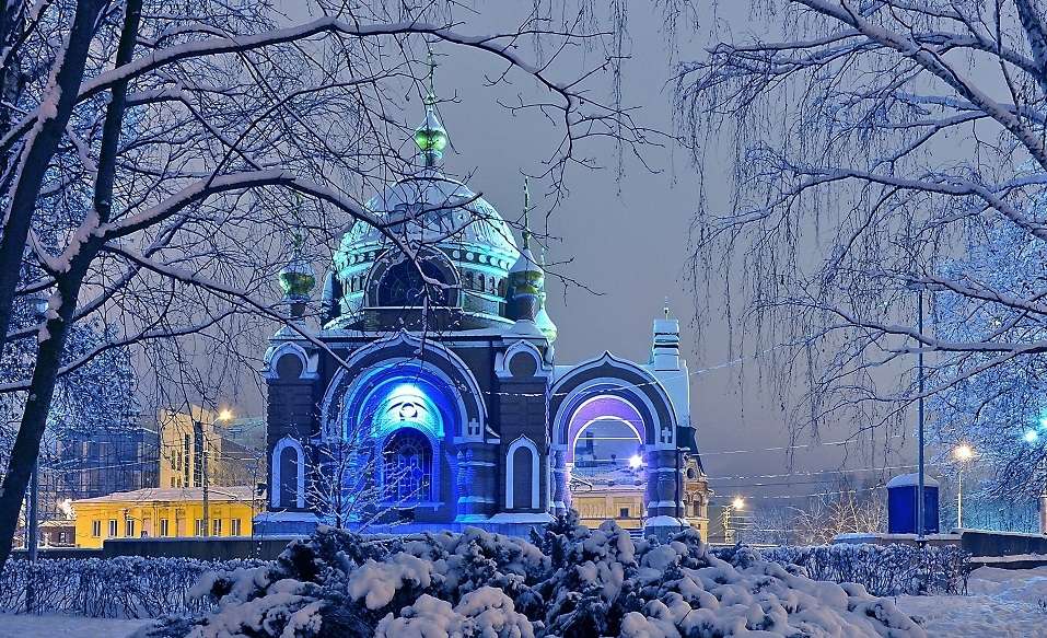 Catedral russa quebra-cabeça