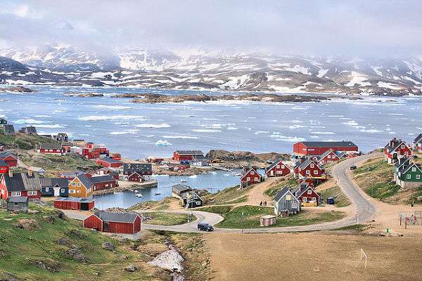 Grenlandia-zielona wyspa puzzle online