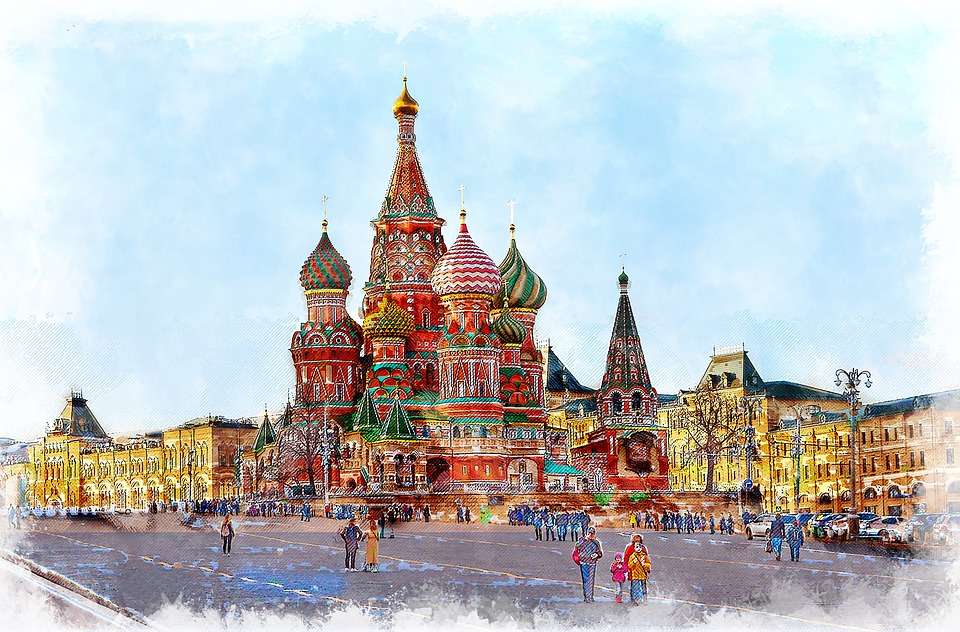 Moskwa, Cerkwie . puzzle online