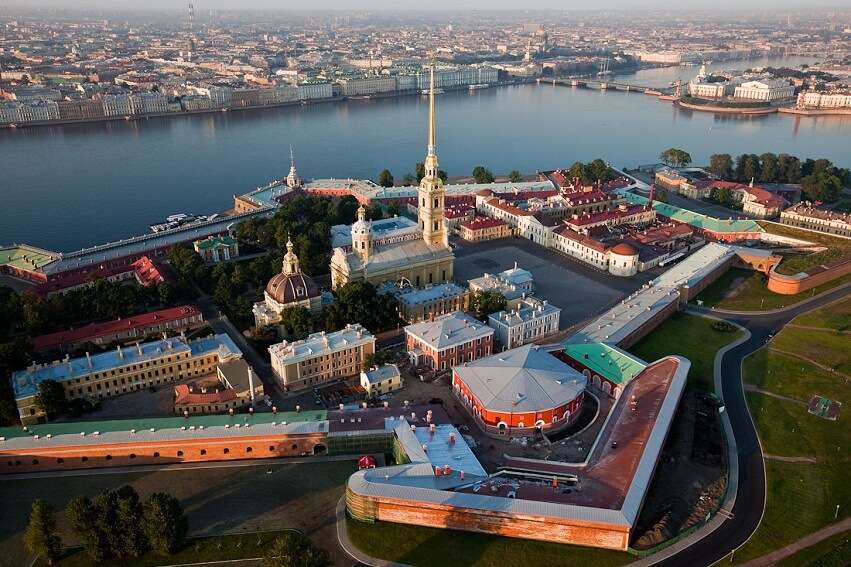 Petersburg piękne miasto puzzle online