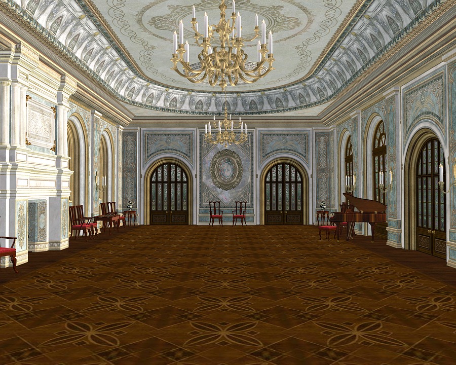Sala balowa w pałacu puzzle online