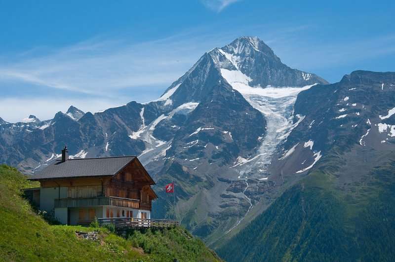 Szwajcarskie alpy puzzle online
