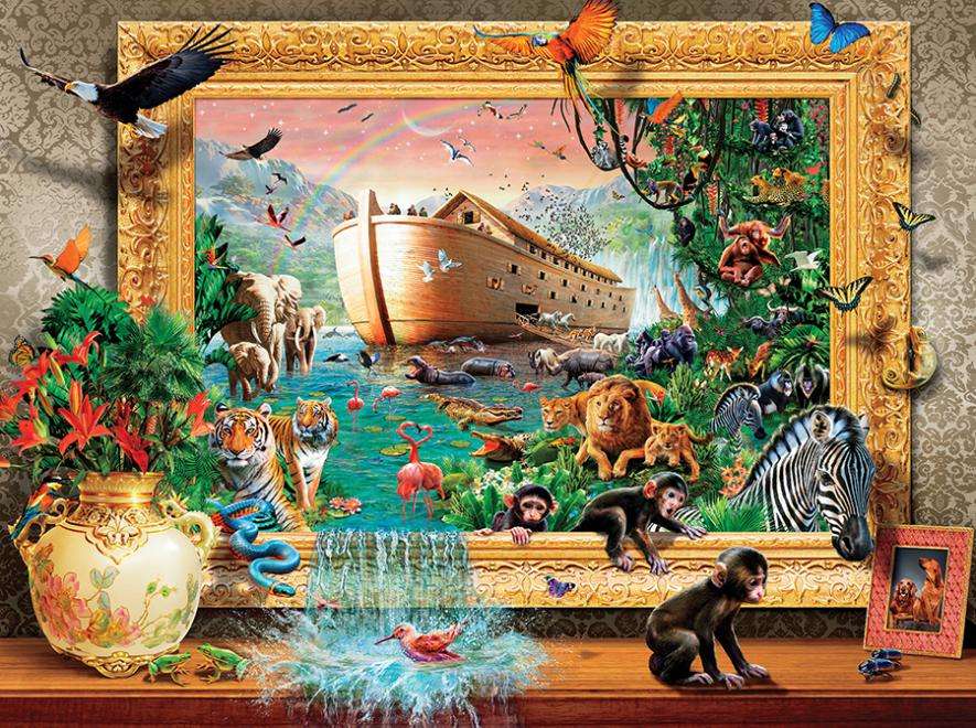 Ucieczka z arki Noego. puzzle online