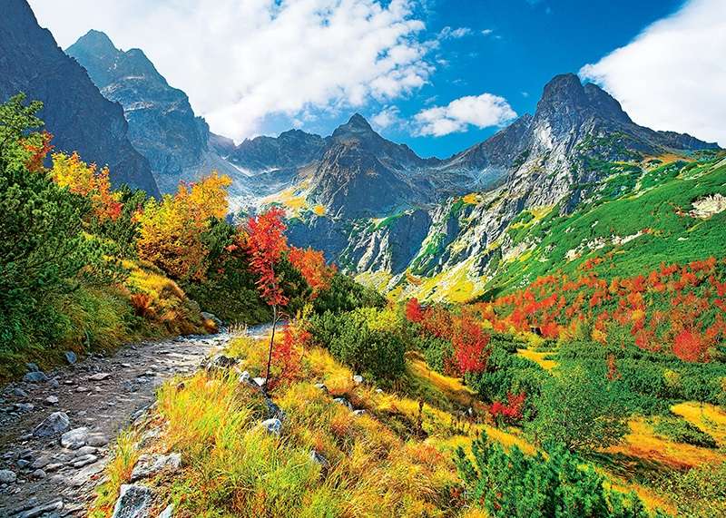 Piękny jesienny krajobraz. puzzle online