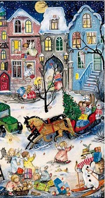 sezon zimowy puzzle online