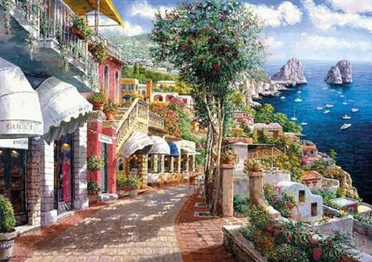 Wyspa Capri. puzzle online