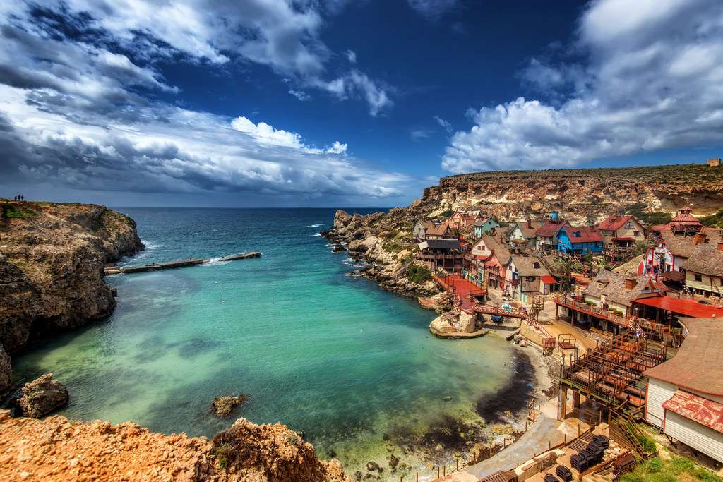 Krajobraz prosto z Malty puzzle online