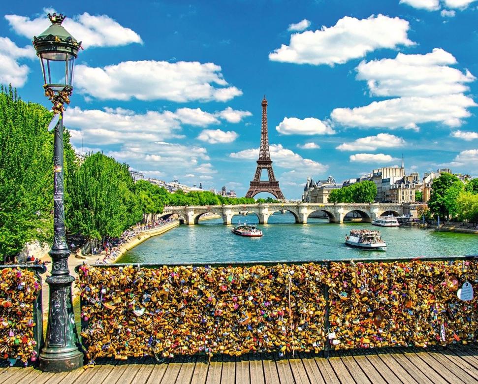 Spacer po Paryżu. puzzle online