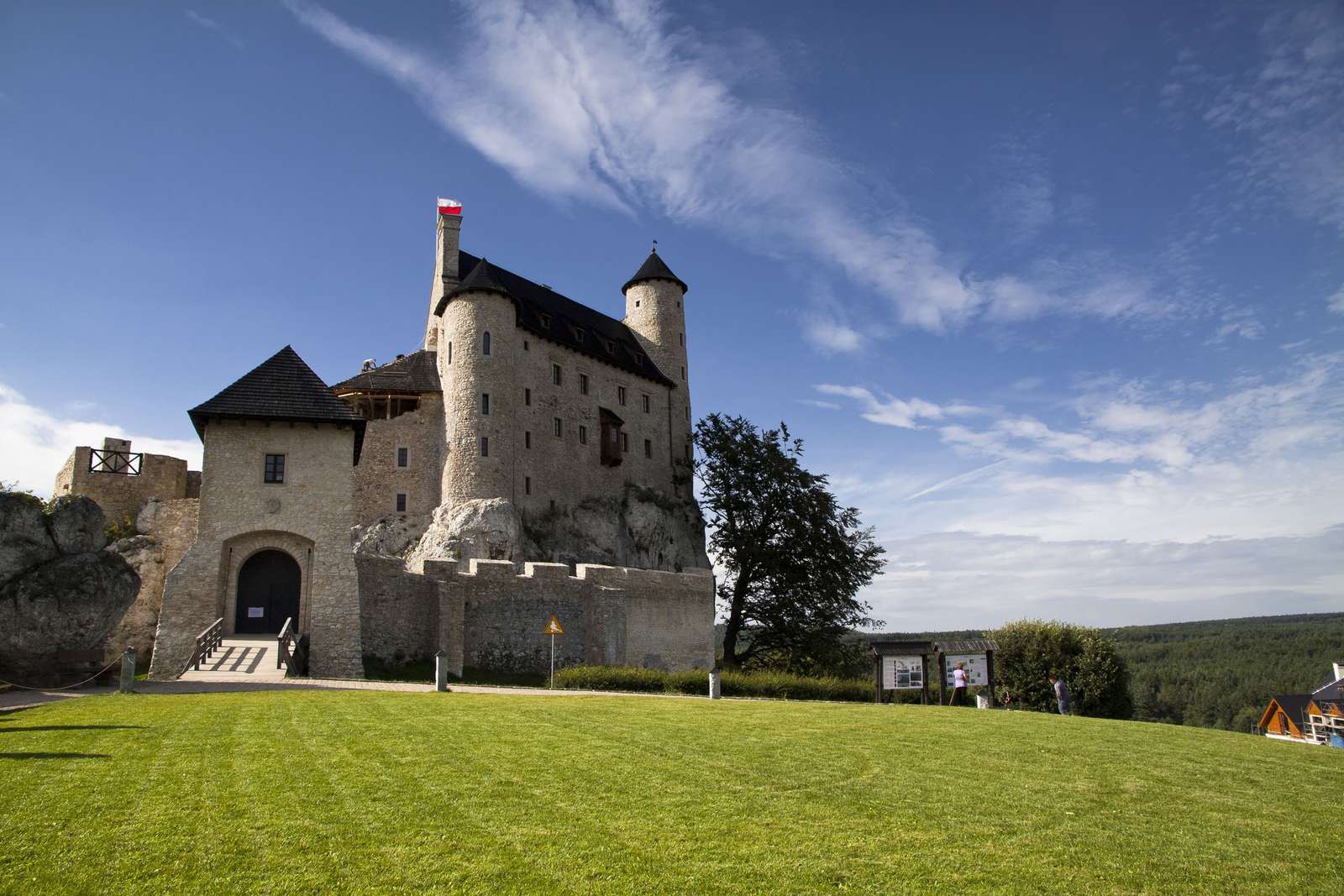 Zamek w Bobolicach puzzle online