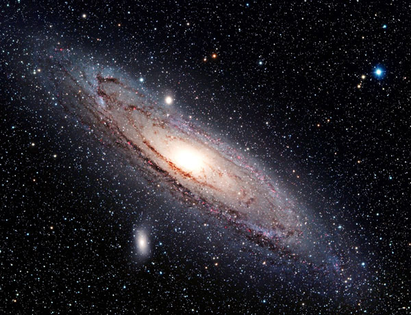 Andromeda - galaktyka puzzle online