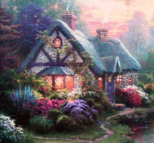 Spring Cottage puzzle online