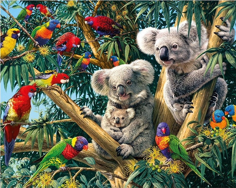 Urocze Koala. puzzle online