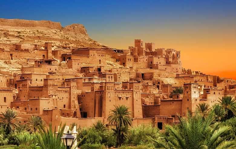 Maroko - krajobraz puzzle online