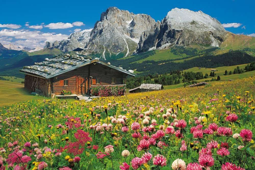 Tyrolski krajobraz. puzzle online