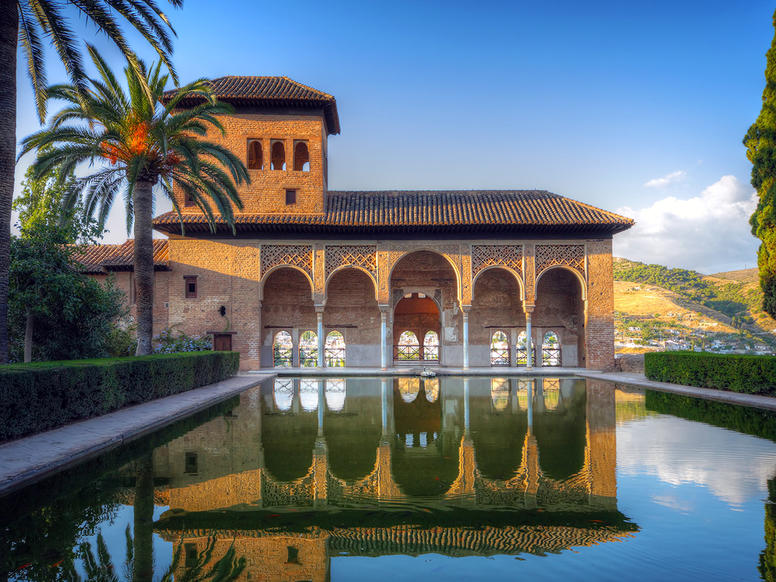 Alhambra, Piekna gra ukladanka.  puzzle online