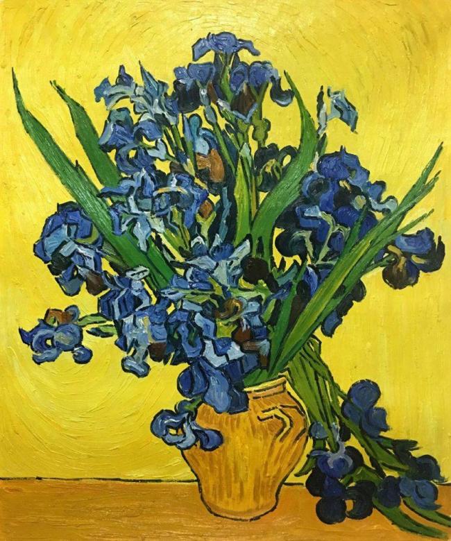 Irysy Van Gogh puzzle online