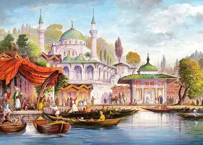 Meczet w Stambule. puzzle online