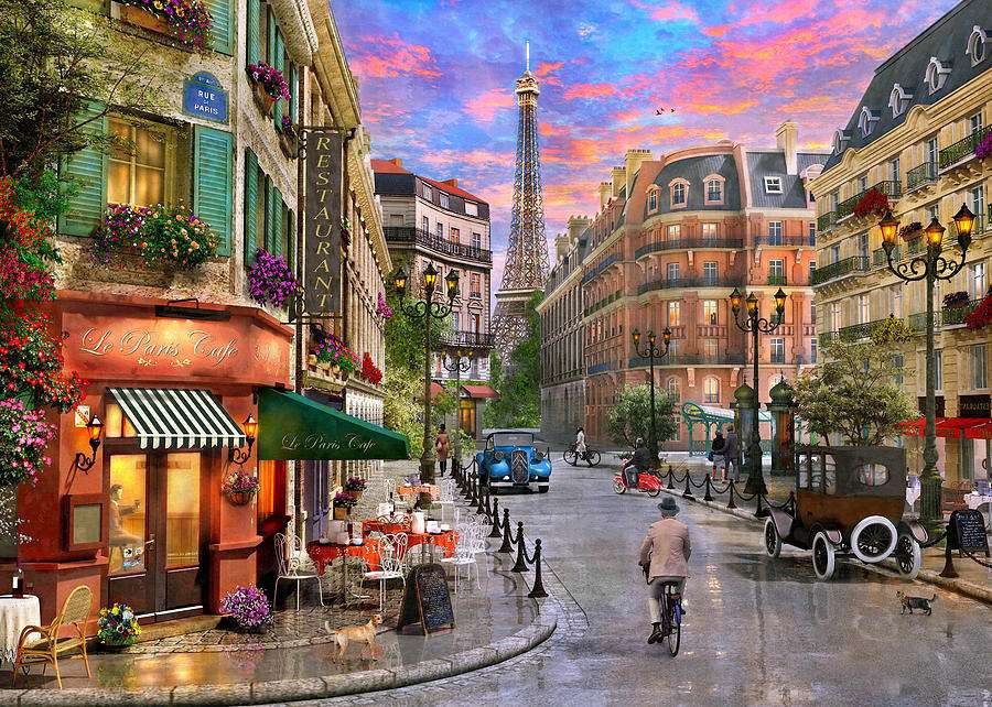 Paryskie ulice. puzzle online