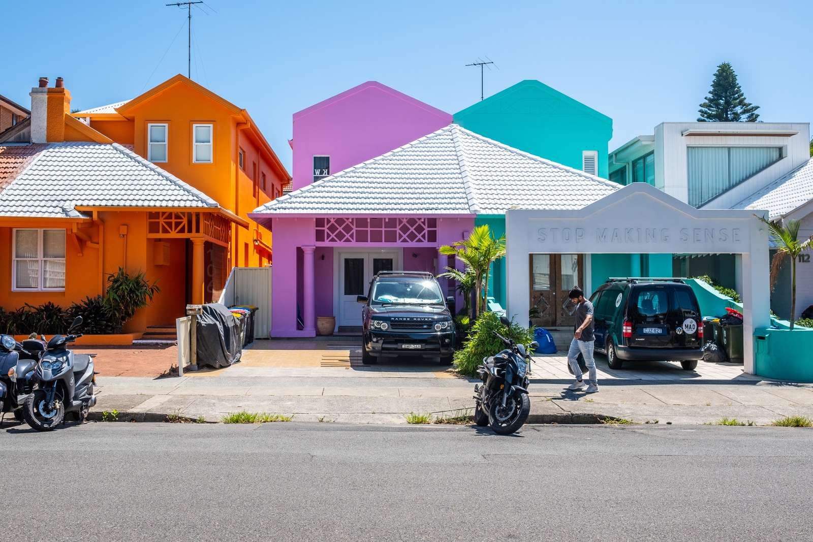 Kolorowe domki w Sydney puzzle online