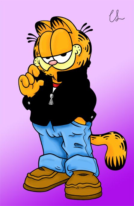 Garfield katten pussel