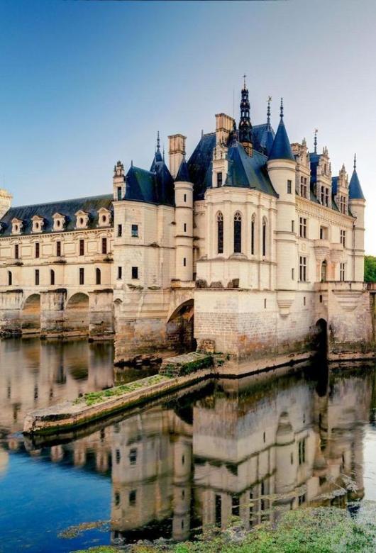 Chenonceaux Castle, Frankrijk legpuzzel