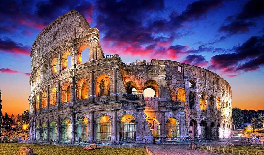 Amfiteatr w Rzymie, Włochy puzzle online