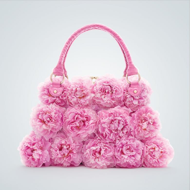Różowa torba puzzle online