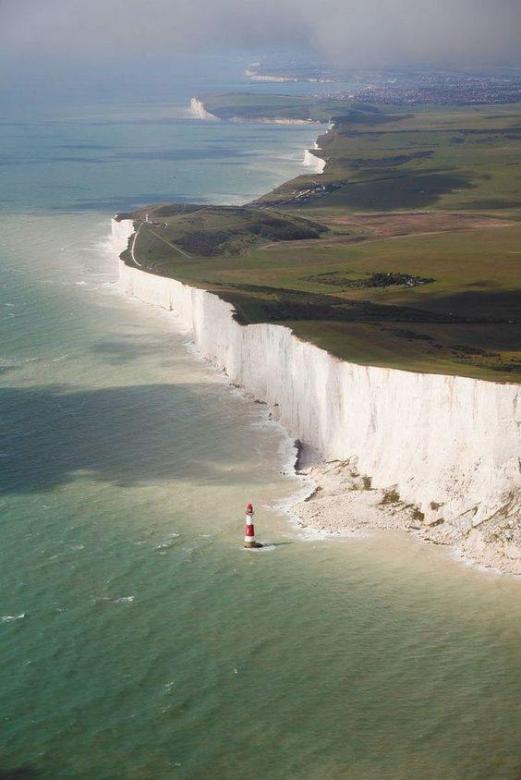 Białe klify w Dover, Anglia puzzle online