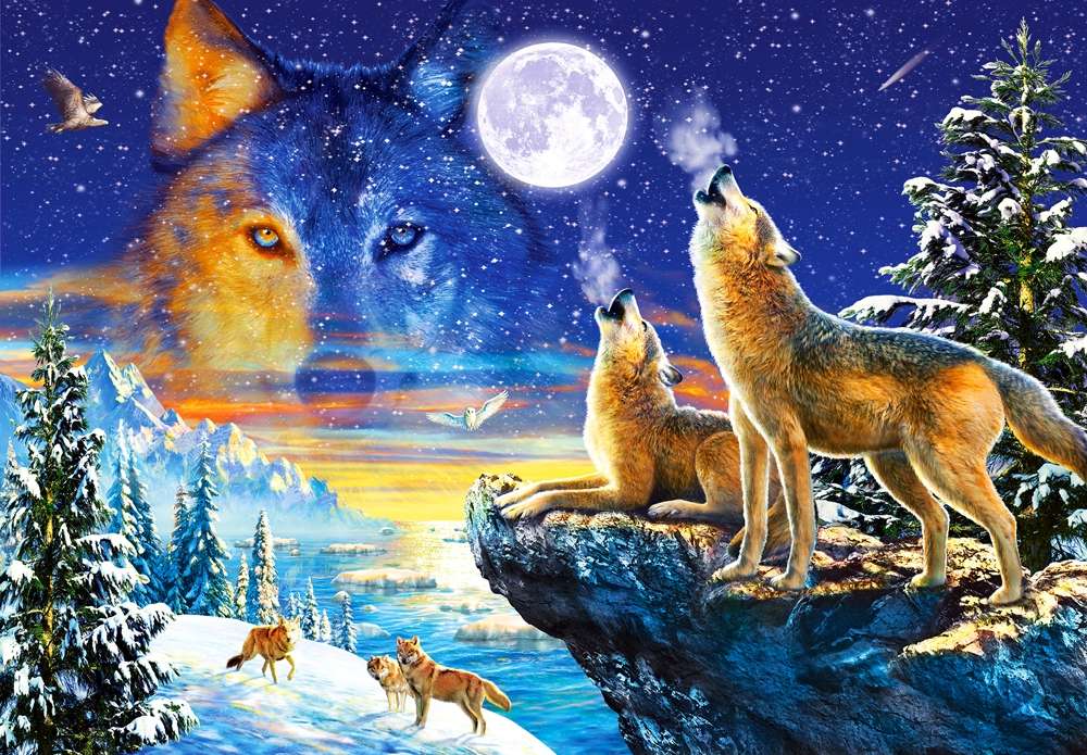 Zwierzęta: wilki. puzzle online