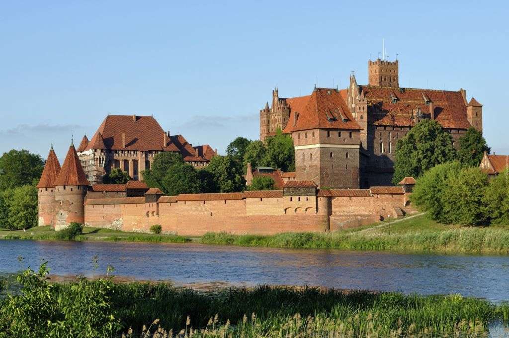 Zamek w Malborku puzzle online