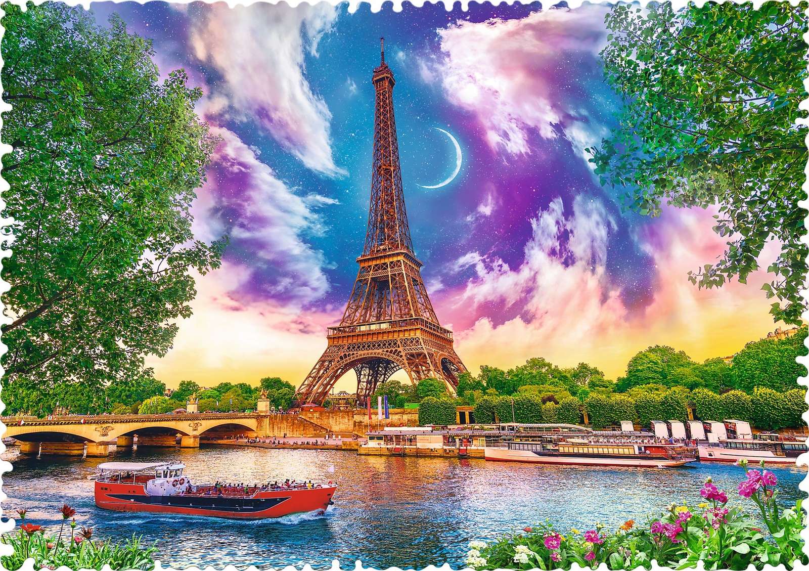 Niebo nad Paryżem. puzzle online