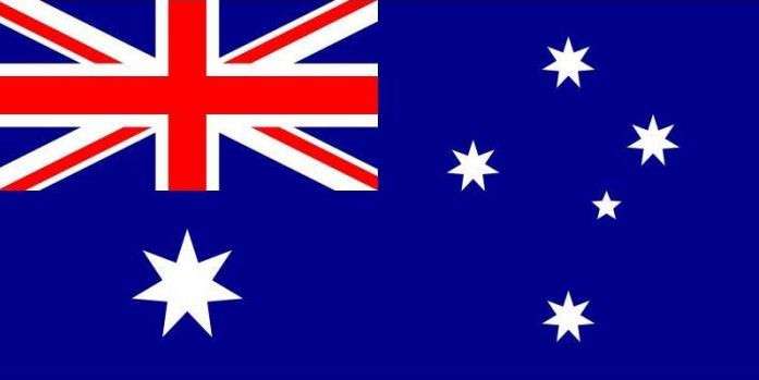 Układanka flaga Australii puzzle online