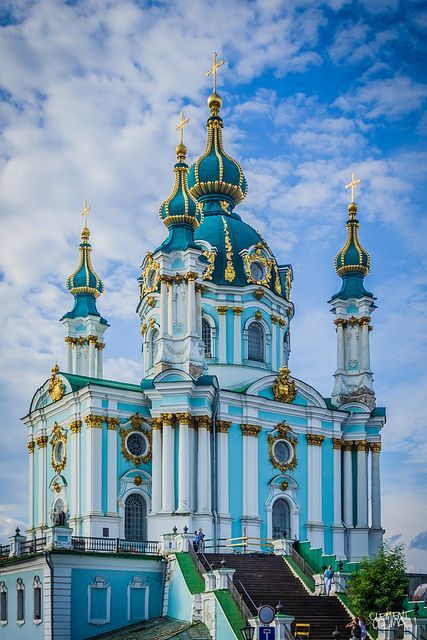 Cerkiew św. Andrzeja w Kijowie puzzle online