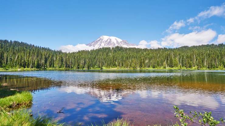 Mount Rainier, Waszyngton, Stany Zjednoczone puzzle online