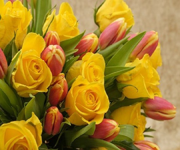 Bukiet tulipanów . puzzle online