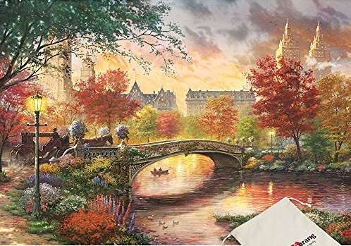 Malowany Central Park. puzzle online