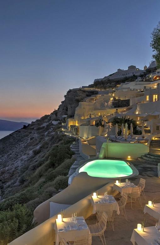 Santorini, Grecja puzzle online