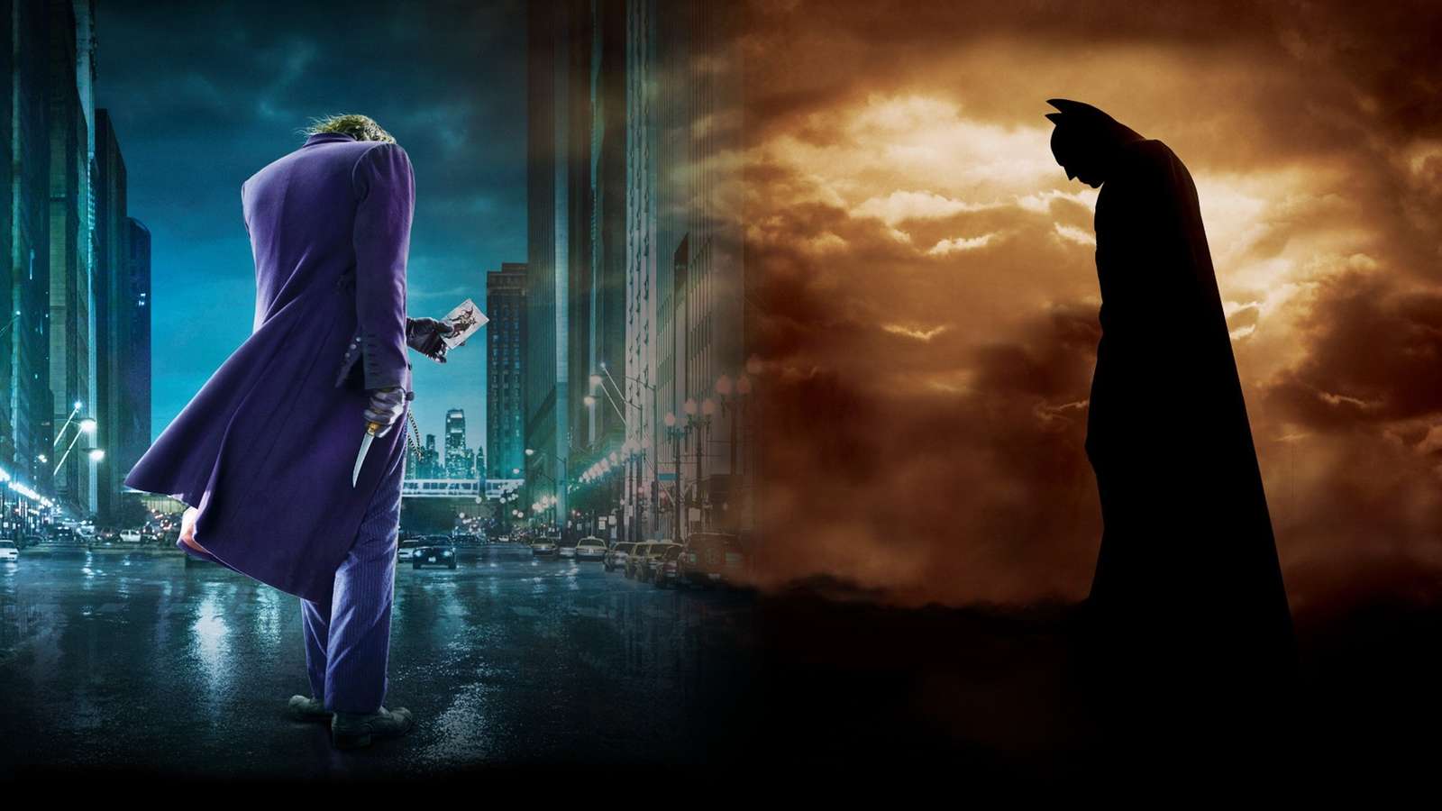 Joker vs Batman puzzle online