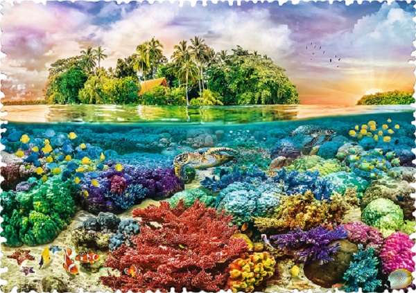 Tropikalna wyspa. puzzle online