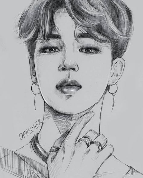 JIMIN DRAWING VERSION - Play Jigsaw Puzzle for free at Puzzle Factory